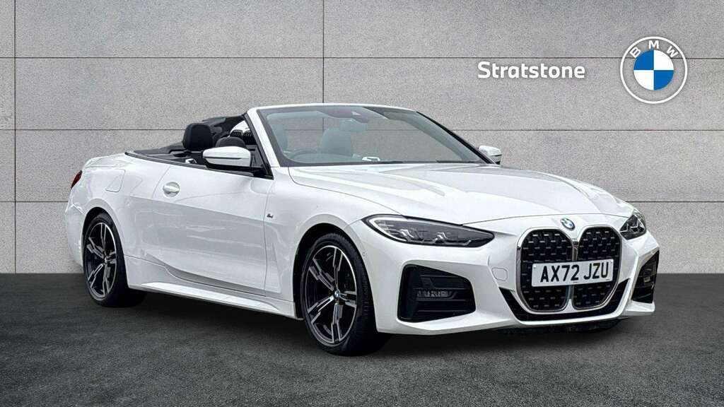 BMW 4 Series 420D Mht M Sport Step 2023 White