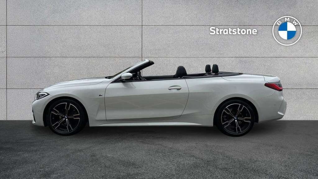 BMW 4 Series 420D Mht M Sport Step 2023 White #4
