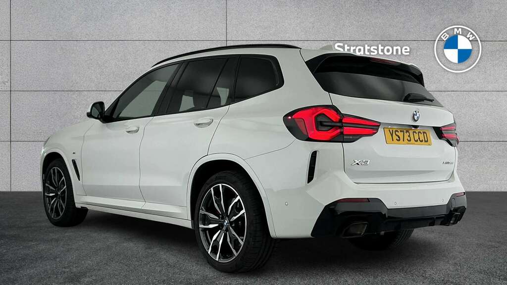 BMW X3 Xdrive20d Mht M Sport Step 2023 White #2