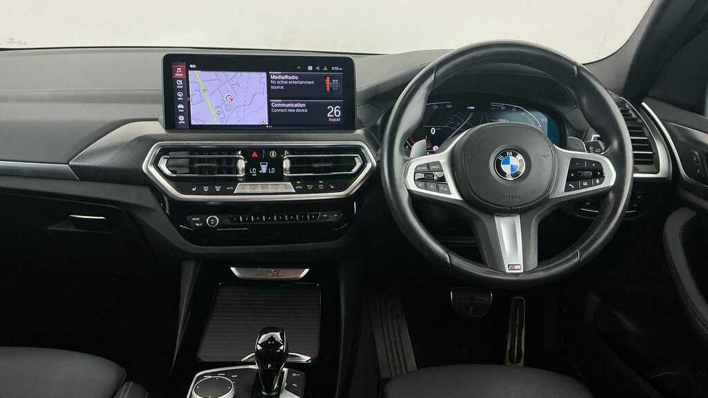 BMW X3 Xdrive20d Mht M Sport Step 2023 White #5