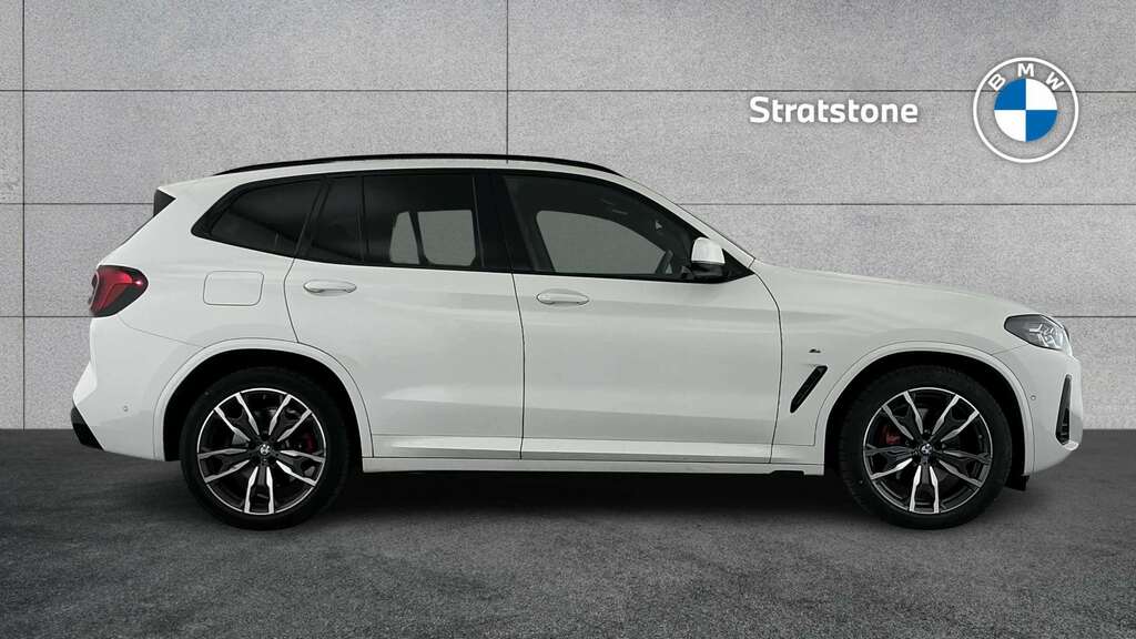 BMW X3 Xdrive20d Mht M Sport Step 2023 White #3