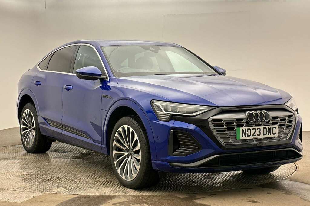 Audi Q8 e tron 300Kw 55 Quattro 114Kwh S Line 2023 Blue