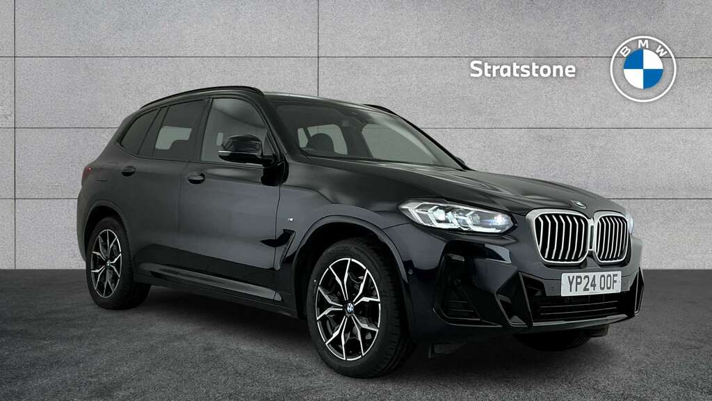 BMW X3 20D Xdrive M Sport Step Tech Pack 2024 Black