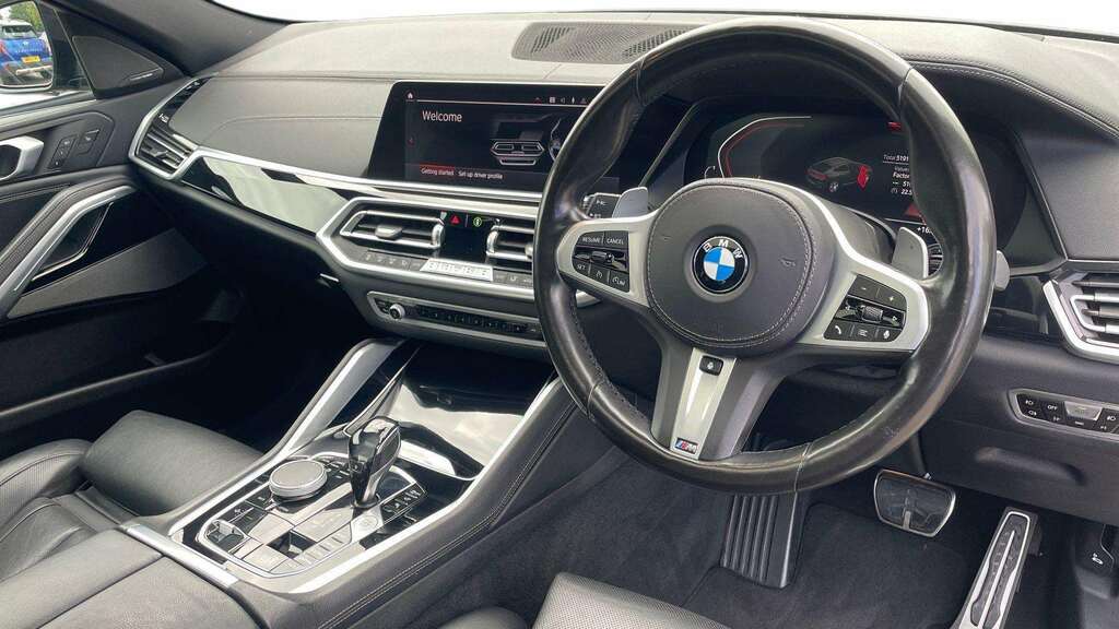 BMW X6 Xdrive40d Mht M Sport Step 2021 Black #5
