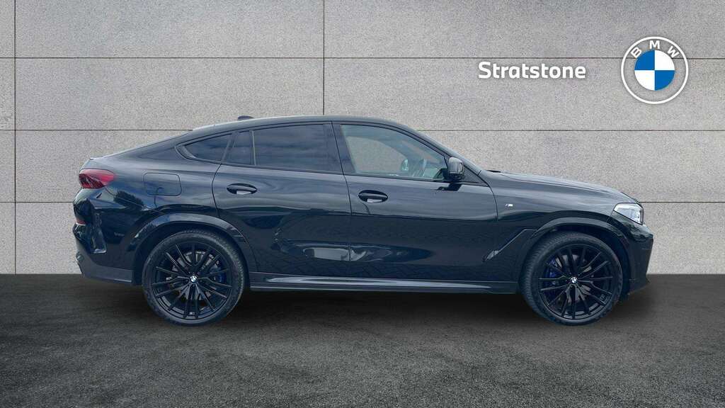BMW X6 Xdrive40d Mht M Sport Step 2021 Black #3