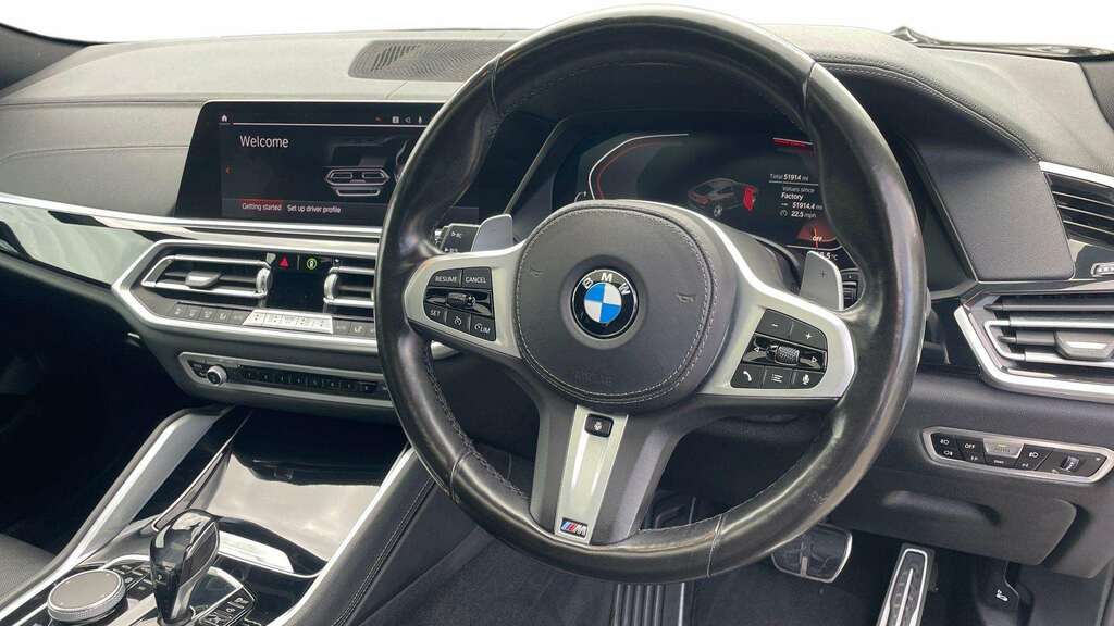BMW X6 Xdrive40d Mht M Sport Step 2021 Black #6