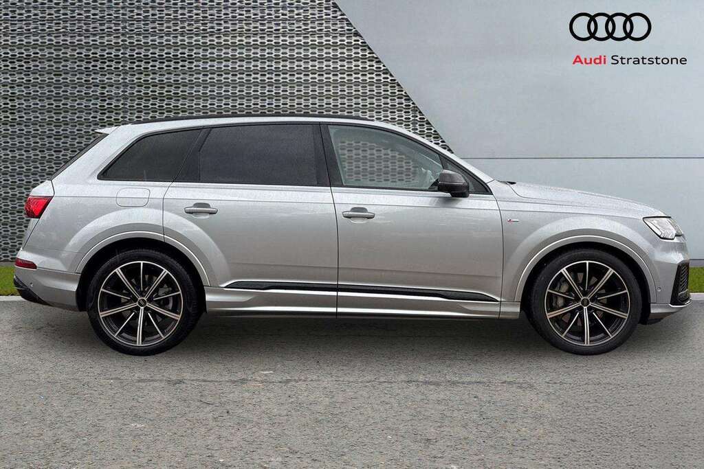 Audi Q7 55 Tfsi Quattro Black Edition Tiptronic Tech Silver #4