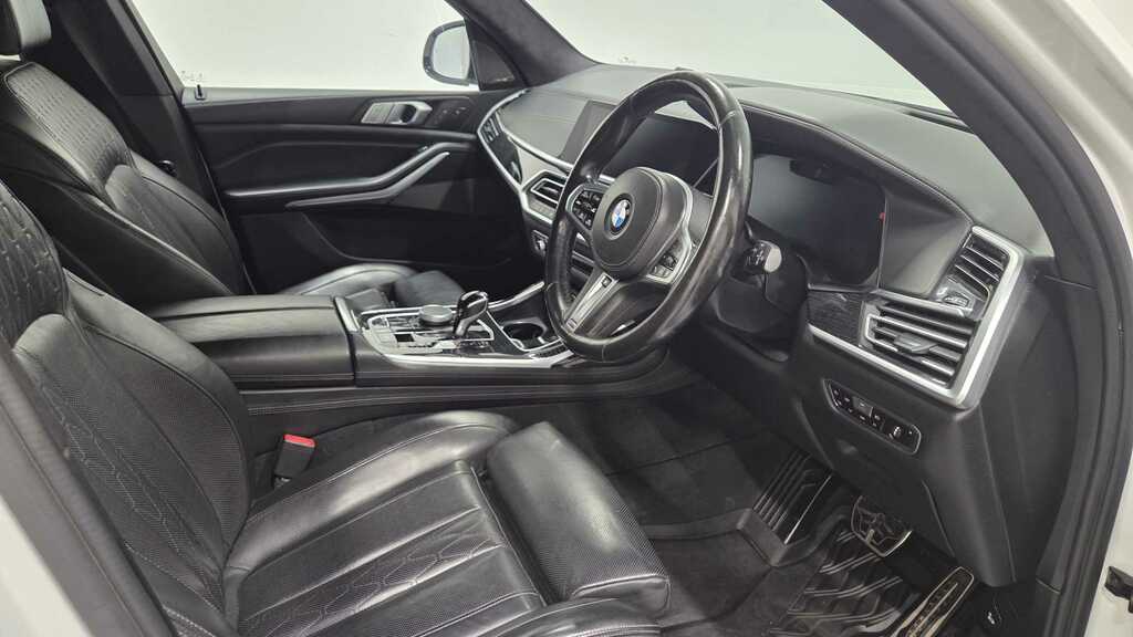 BMW X7 Xdrive M50d Step 2020 White #6