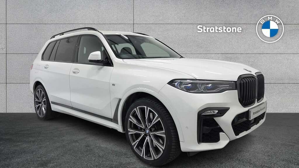 BMW X7 Xdrive M50d Step 2020 White