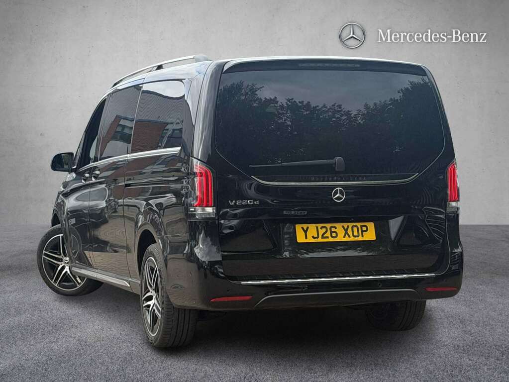 Mercedes-Benz V Class V220 D Premium Amg Line 9G-tronic Extra Long Black #2