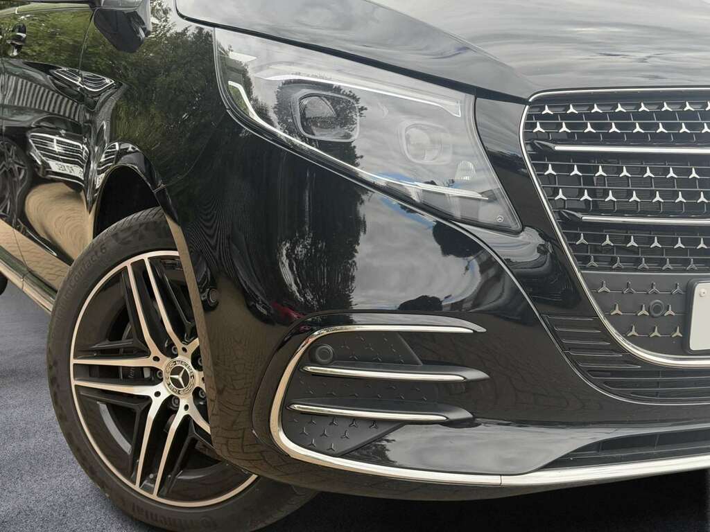 Mercedes-Benz V Class V220 D Premium Amg Line 9G-tronic Extra Long Black #3