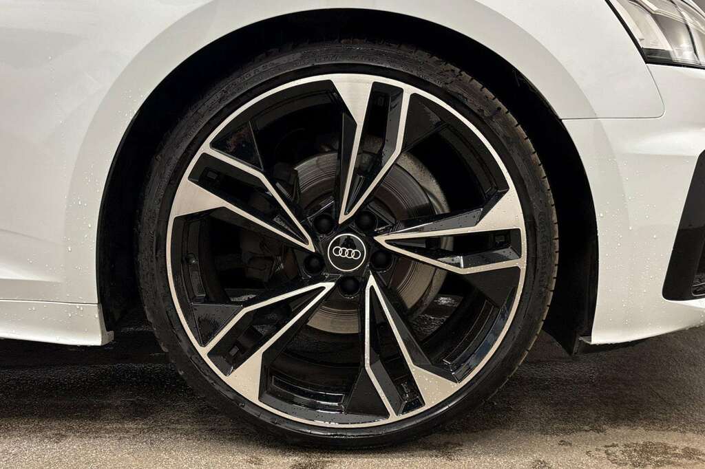 Audi A5 35 Tfsi Black Edition S Tronic 2023 White #5