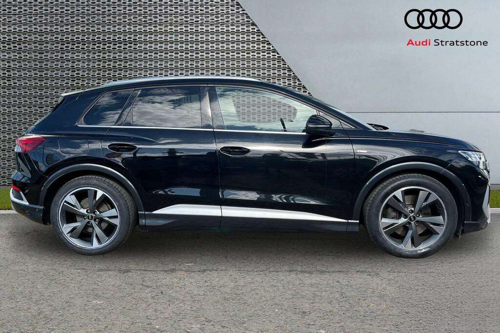 Audi Q4 E Tron 220Kw 50 Quattro 82Kwh S Line 2022 Black #4