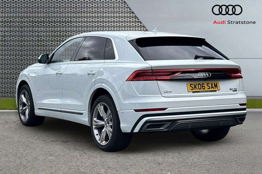 Audi Q8 50 Tdi Quattro S Line Tiptron Comfortsound White #3