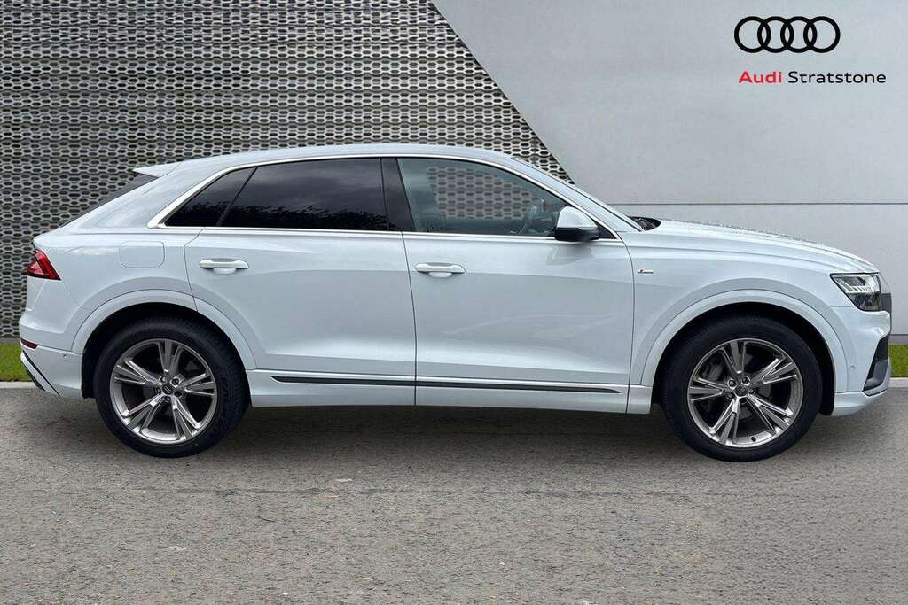 Audi Q8 50 Tdi Quattro S Line Tiptron Comfortsound White #4