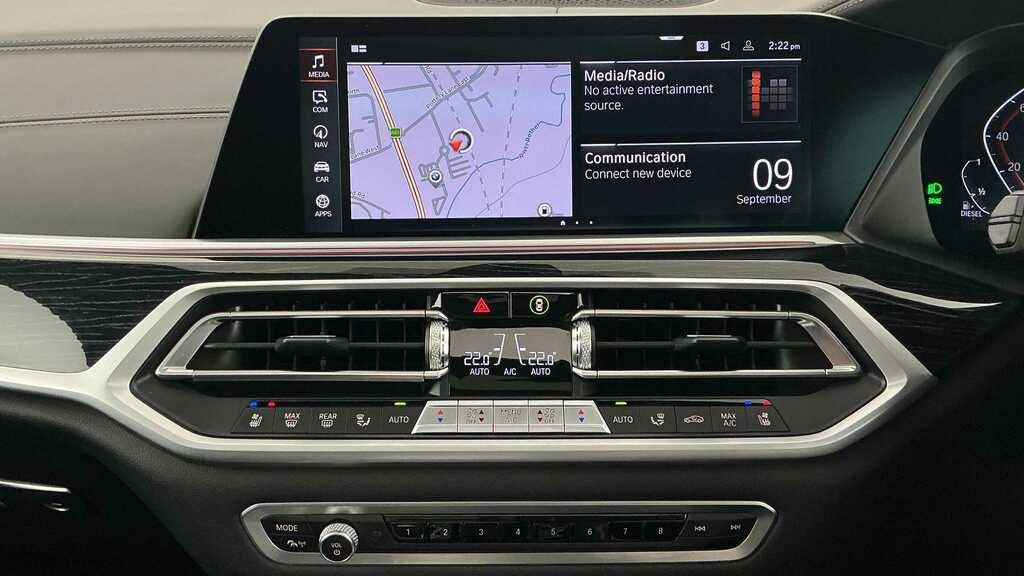 BMW X7 Xdrive40d Mht M Sport Step Ult Pack Black #8