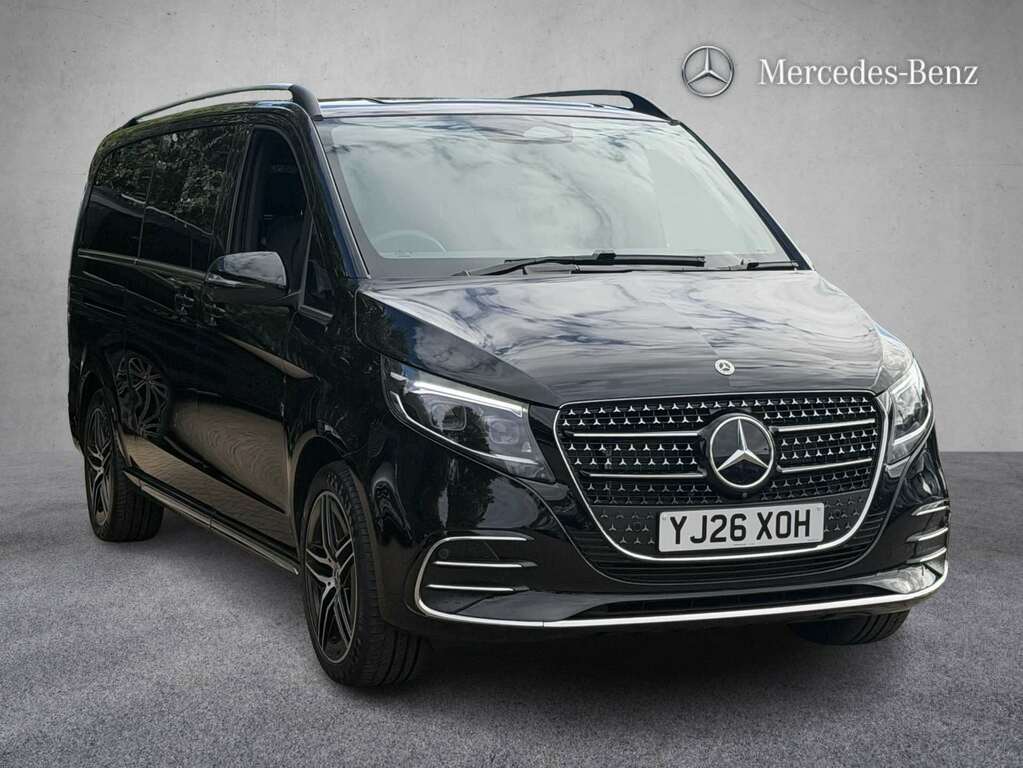 Mercedes-Benz V Class V220 D Premium Amg Line 9G-tronic Extra Long Black #5