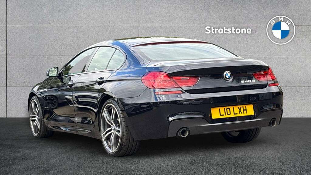 BMW 6 Series 640D M Sport 2018 Black #2