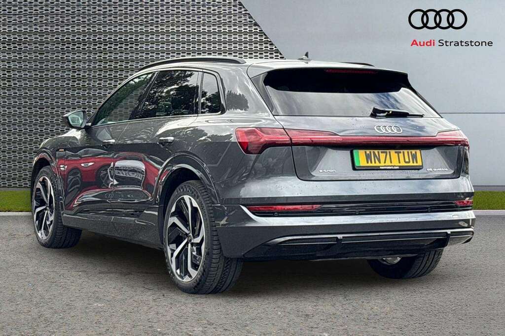 Audi E-tron 300Kw 55 Quattro 95Kwh Black Edition 2021 Grey #3