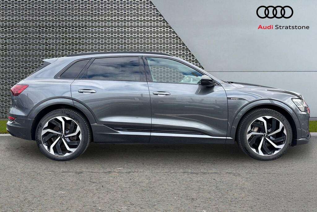 Audi E-tron 300Kw 55 Quattro 95Kwh Black Edition 2021 Grey #4