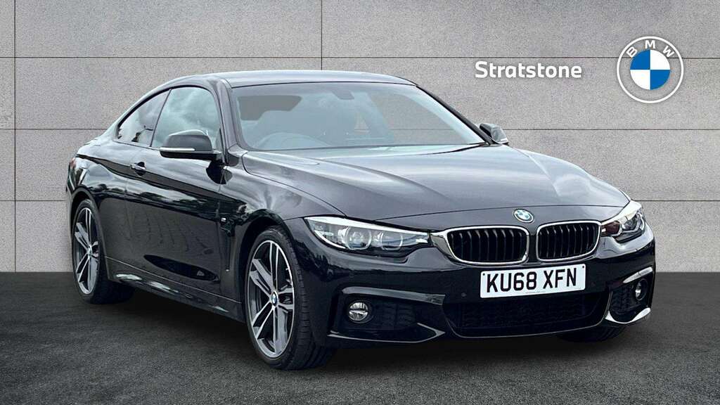 BMW 4 Series 420I M Sport Professional Media 2018 Black