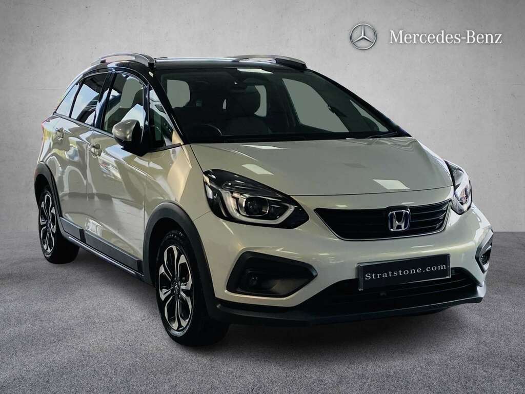 Honda Jazz 1.5 I-mmd Hybrid Crosstar Ex Ecvt 2022 White