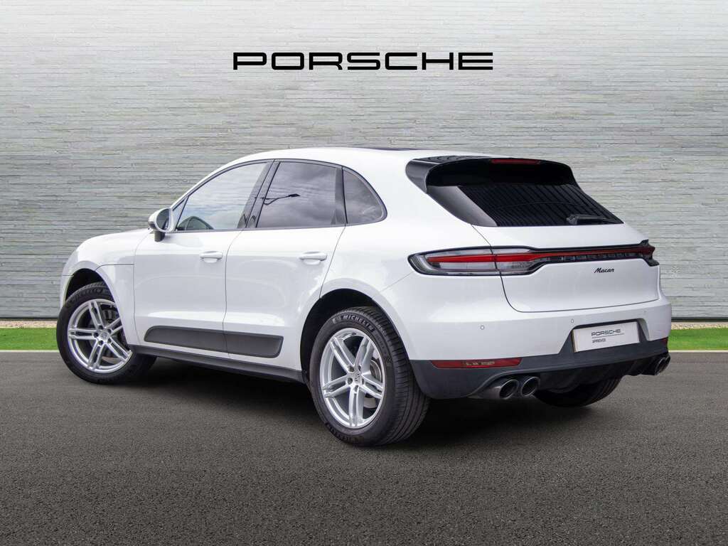 Porsche Macan S-a 2019 White #2