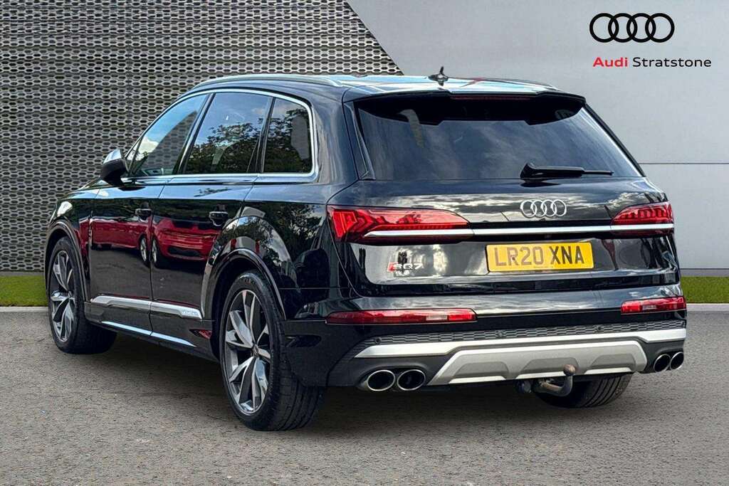 Audi Q7 Sq7 Tdi Quattro Tiptronic 2020 Black #3