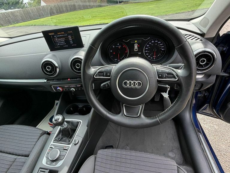 Audi A3 2.0 Tdi S Line Sportback Euro 6 Ss Silver #16