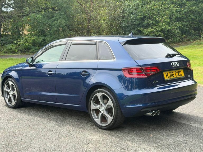 Audi A3 2.0 Tdi S Line Sportback Euro 6 Ss Silver #7