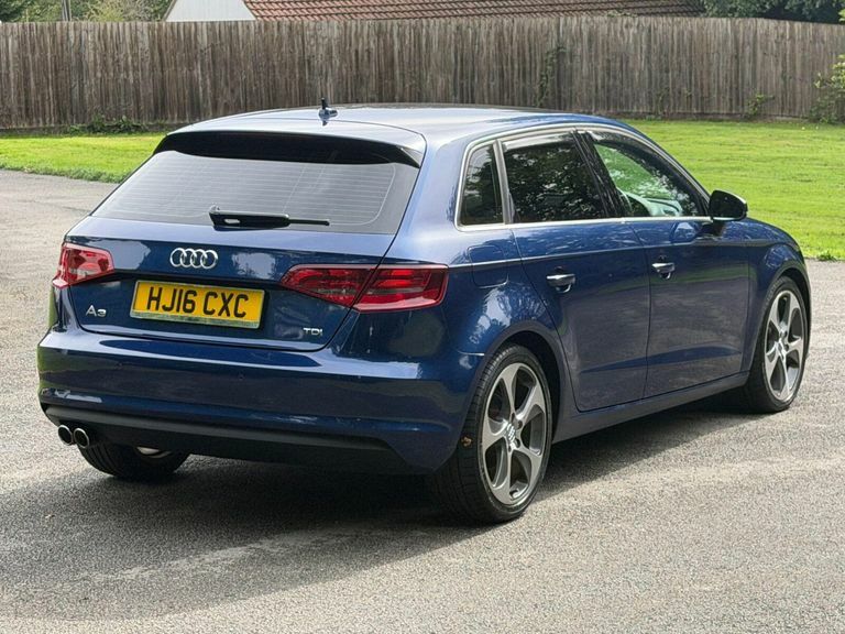 Audi A3 2.0 Tdi S Line Sportback Euro 6 Ss Silver #9