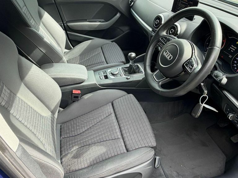 Audi A3 2.0 Tdi S Line Sportback Euro 6 Ss Silver #14