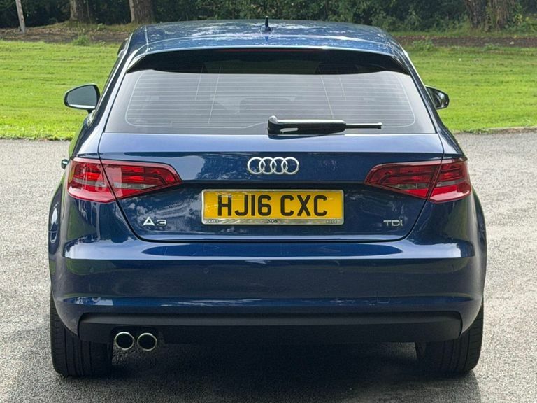 Audi A3 2.0 Tdi S Line Sportback Euro 6 Ss Silver #8