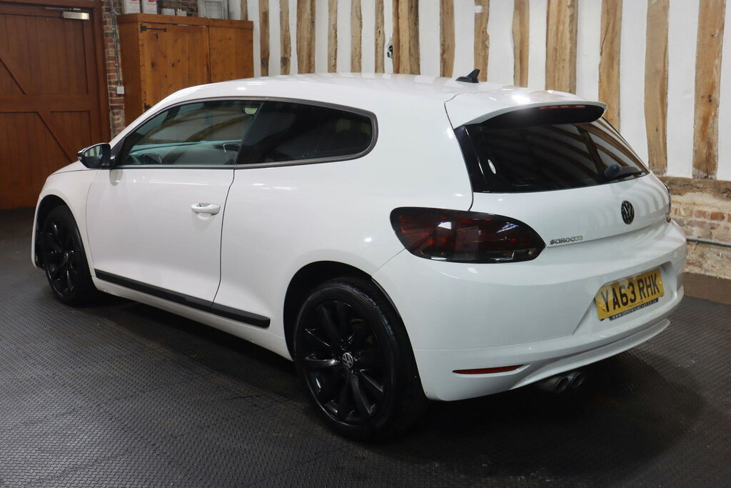 Volkswagen Scirocco 1.4 Tsi Euro 5 Nav White #4