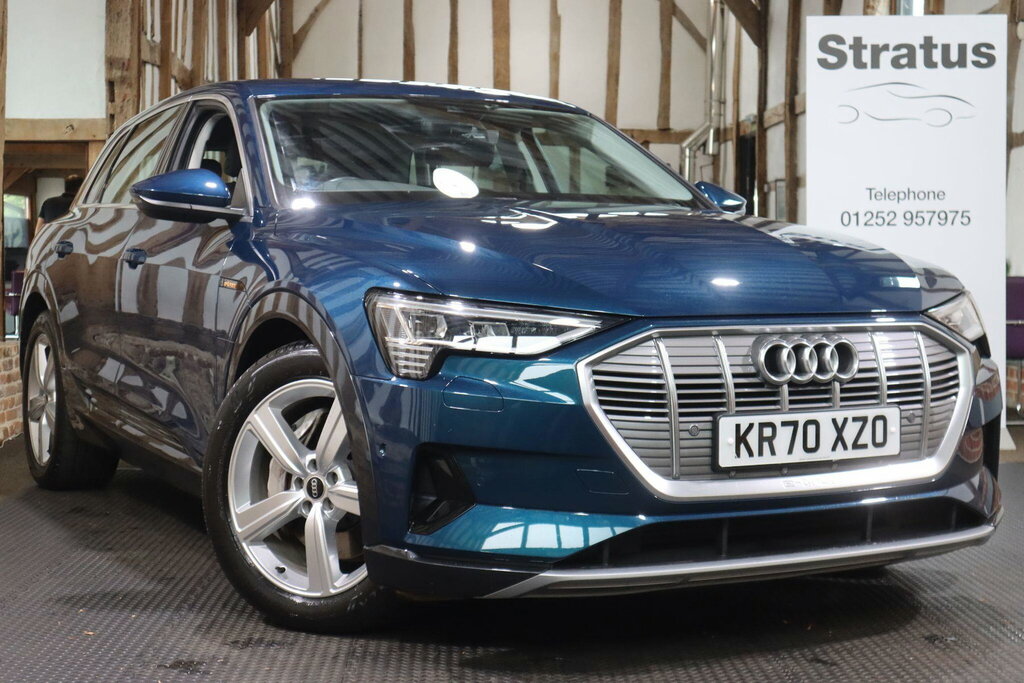 Audi E-tron 50 Technik Quattro 71.2Kwh Blue
