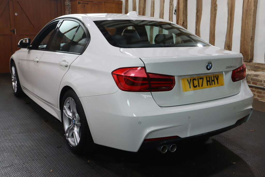 BMW 3 Series 2.0 320D M Sport Euro 6 S S White #4