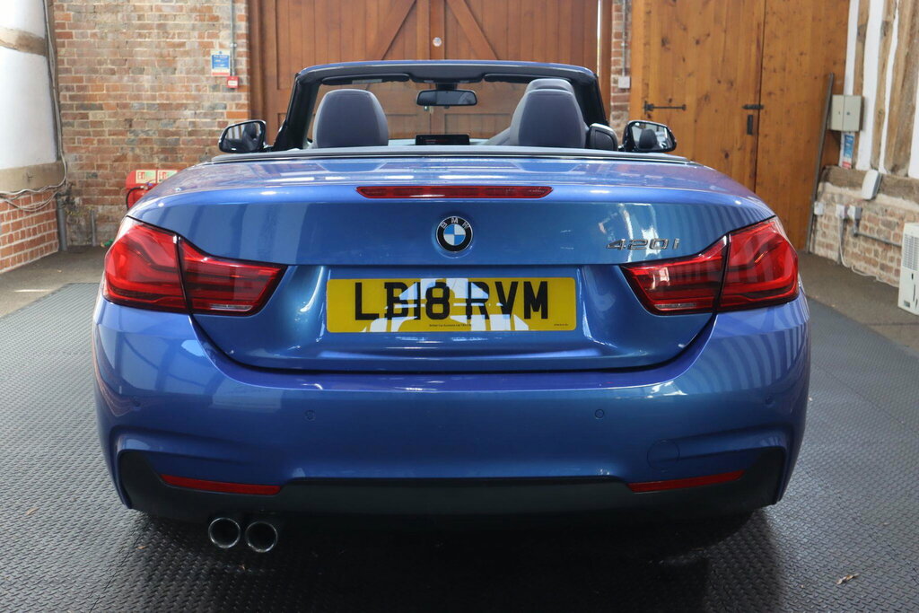 BMW 4 Series 2.0 420I M Sport Euro 6 S S Blue #5