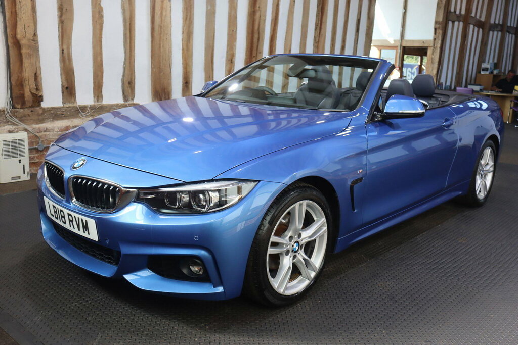 BMW 4 Series 2.0 420I M Sport Euro 6 S S Blue #3