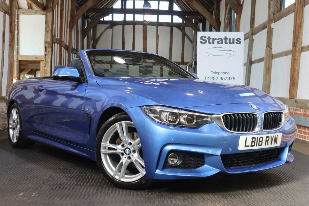BMW 4 Series 2.0 420I M Sport Euro 6 S S Blue