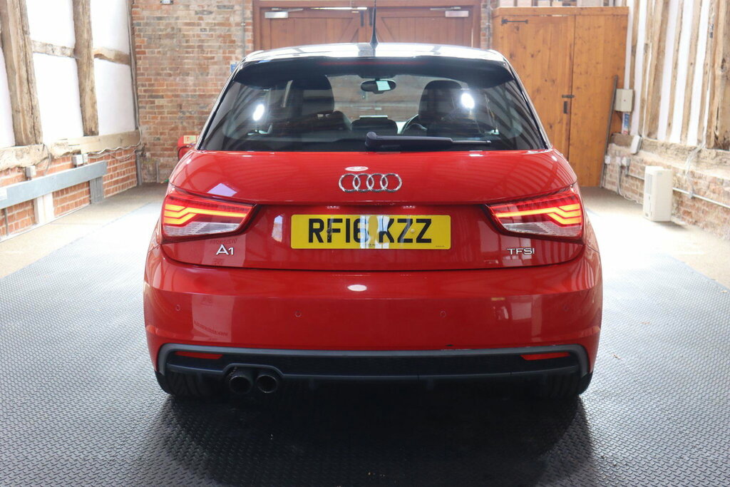Audi A1 1.4 Tfsi S Line Sportback S Tronic Euro 6 S S Red #5