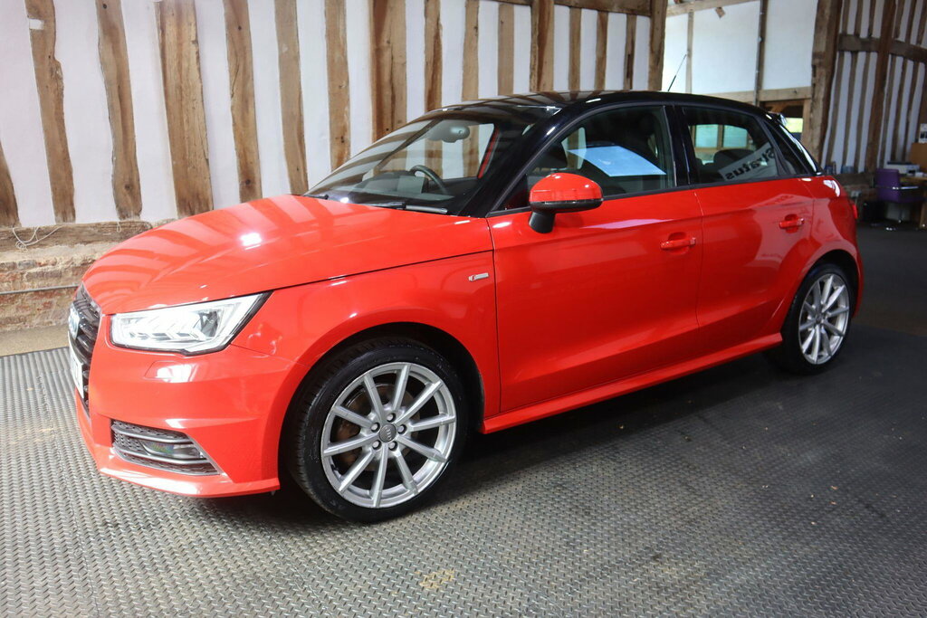 Audi A1 1.4 Tfsi S Line Sportback S Tronic Euro 6 S S Red #3