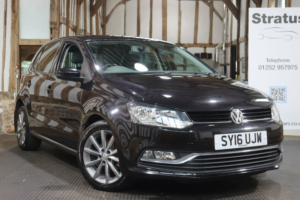 Volkswagen Polo 1.2 Tsi Bluemotion Tech Se Design Euro 6 S S Black