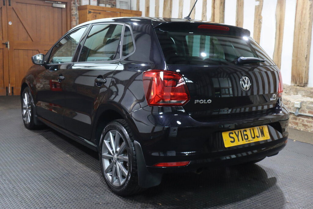 Volkswagen Polo 1.2 Tsi Bluemotion Tech Se Design Euro 6 S S Black #4