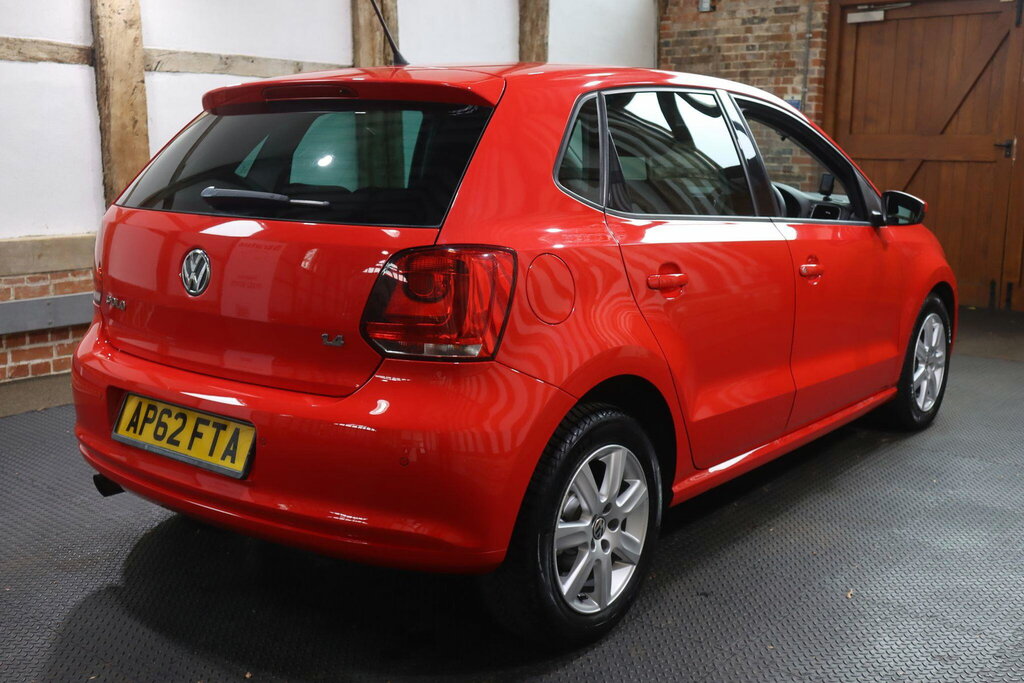 Volkswagen Polo 1.4 Match Dsg Euro 5 Red #6