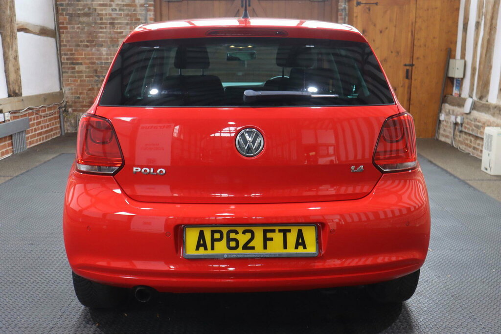 Volkswagen Polo 1.4 Match Dsg Euro 5 Red #5