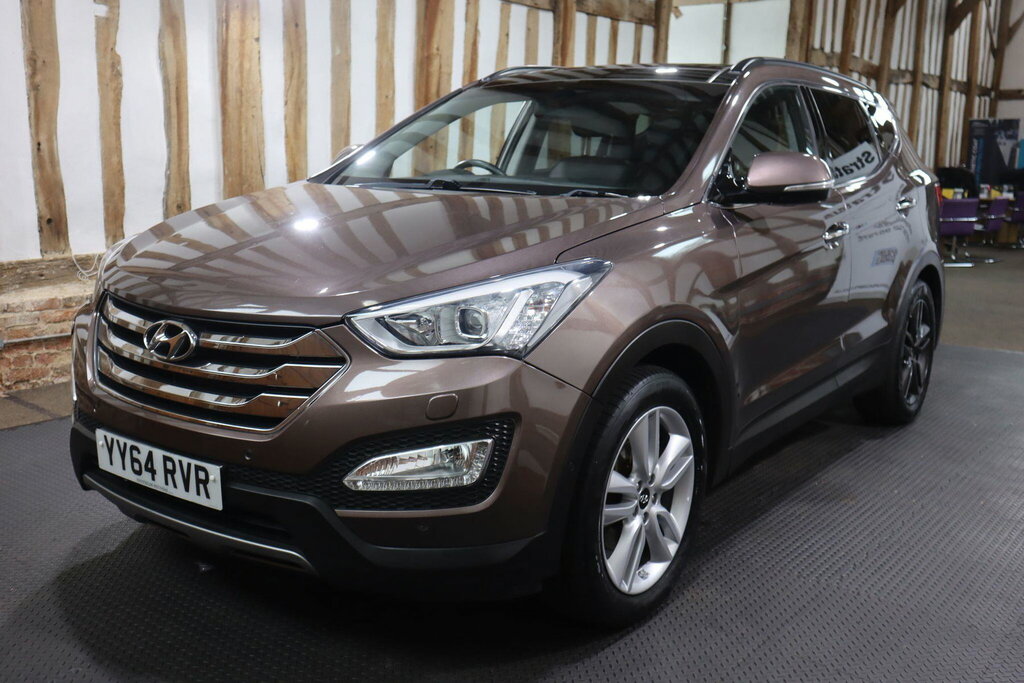Hyundai Santa Fe 2.2 Crdi Premium Se 4Wd Euro 5 7 Seat Brown #3