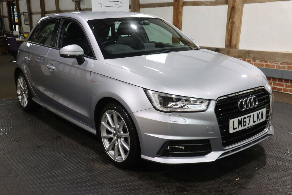 Audi A1 1.6 Tdi Sport Hatchback Silver #7
