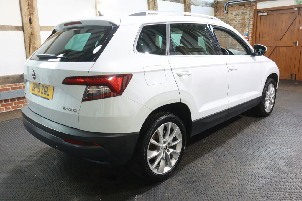 Skoda Karoq 1.6 Tdi Se L Dsg Euro 6 S S White #6
