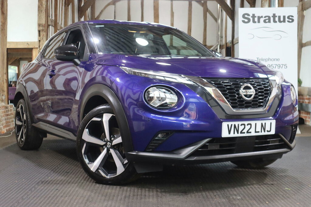 Nissan Juke 1.0 Dig-t Tekna Euro 6 S S Blue