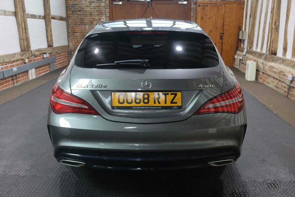 Mercedes-Benz CLA Class 2.1 Cla220d Amg Line Shooting Brake 7G-dct 4Matic Grey #5
